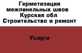 Герметизация межпанельных швов - Курская обл. Строительство и ремонт » Услуги   . Курская обл.